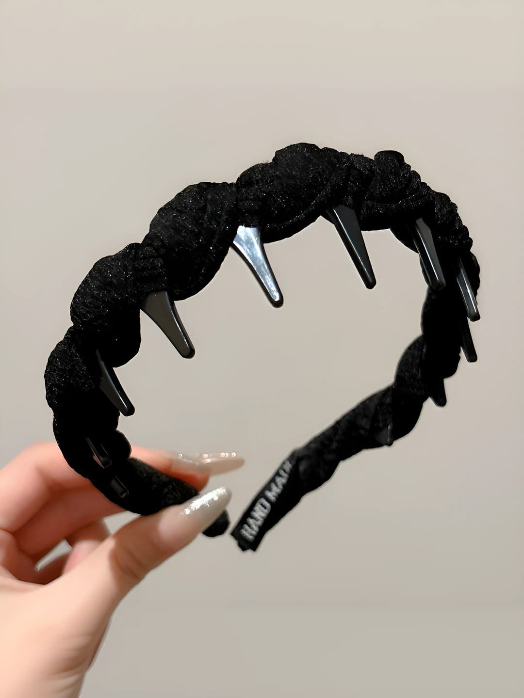 Black twisted