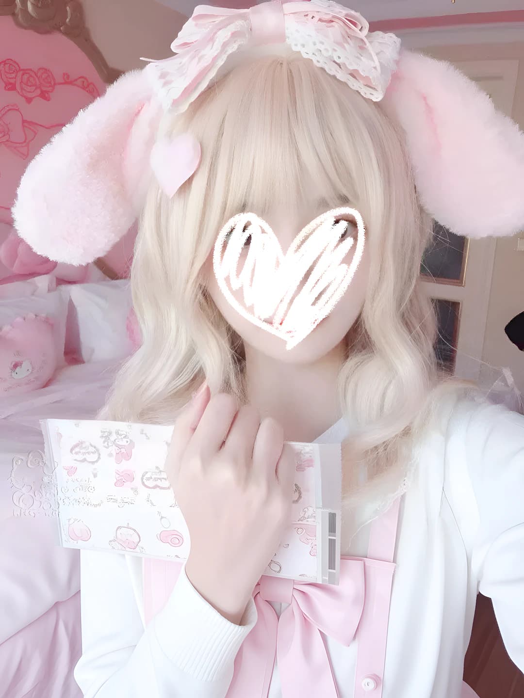 Розовый Cinnamoroll ободок