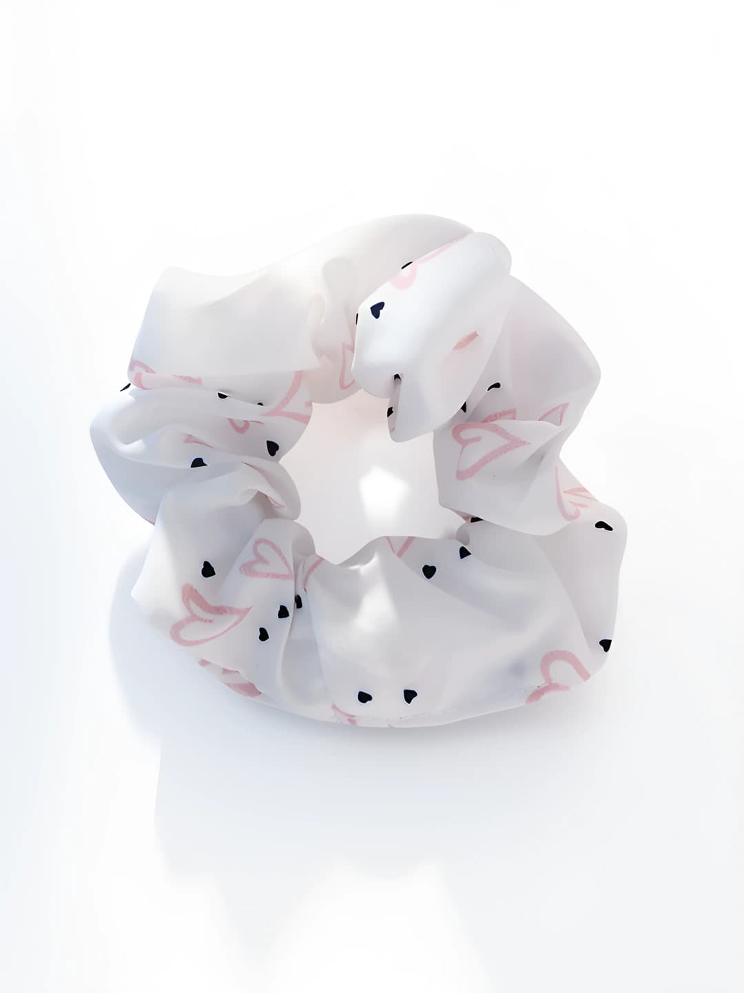 22# Белые сердечки