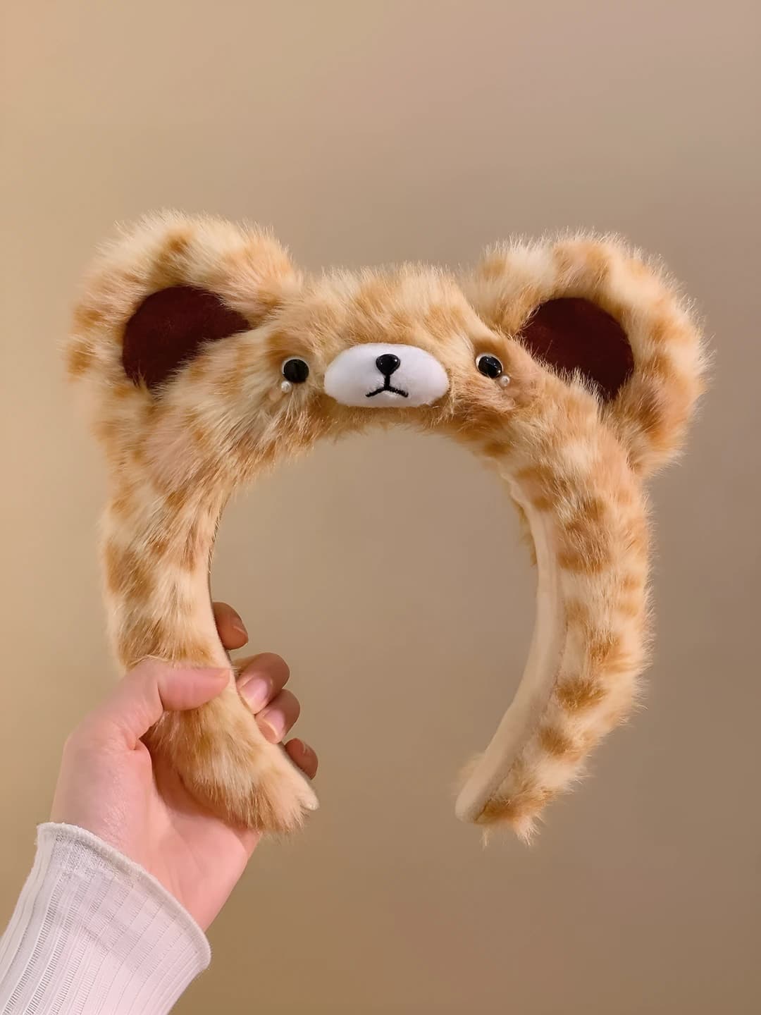 Leopard ayiq soch tasi, kofe