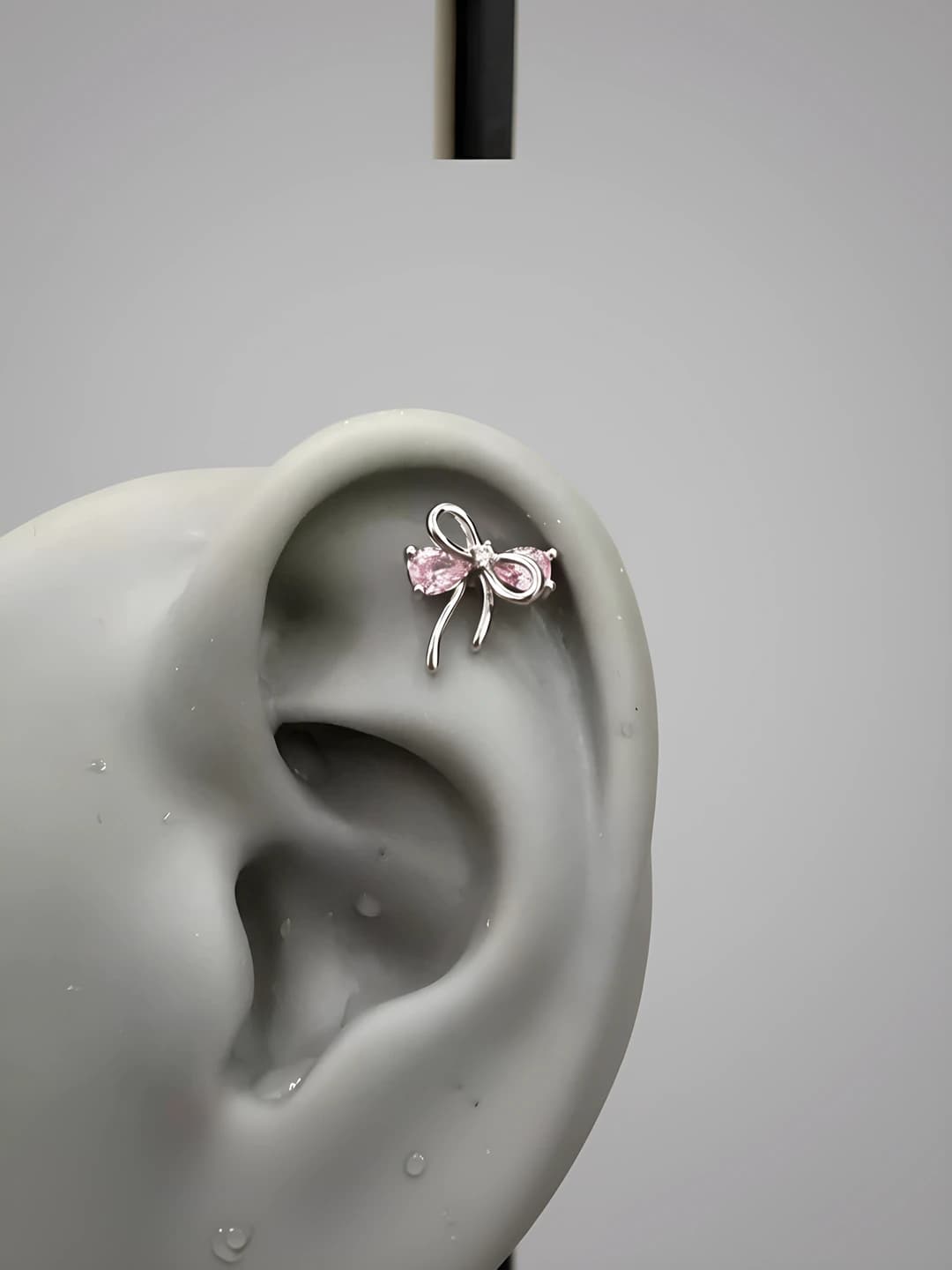 A007902 Белое золото, розовый 0.8*6mm