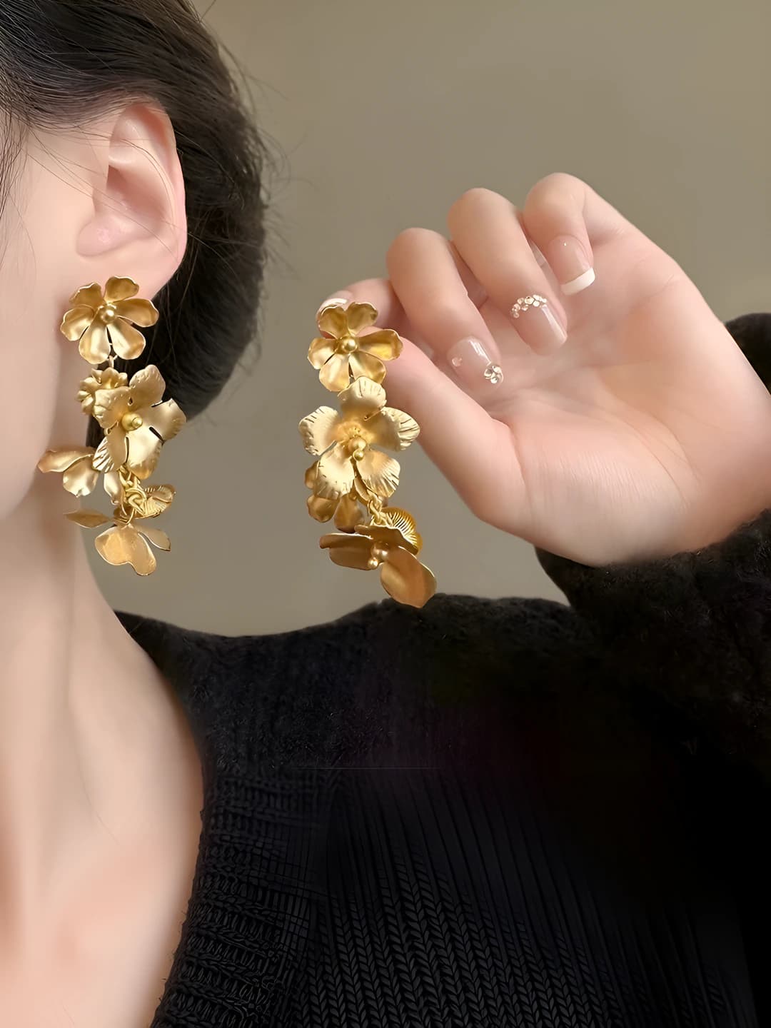 28# Серебряная игла - Матовое золото
