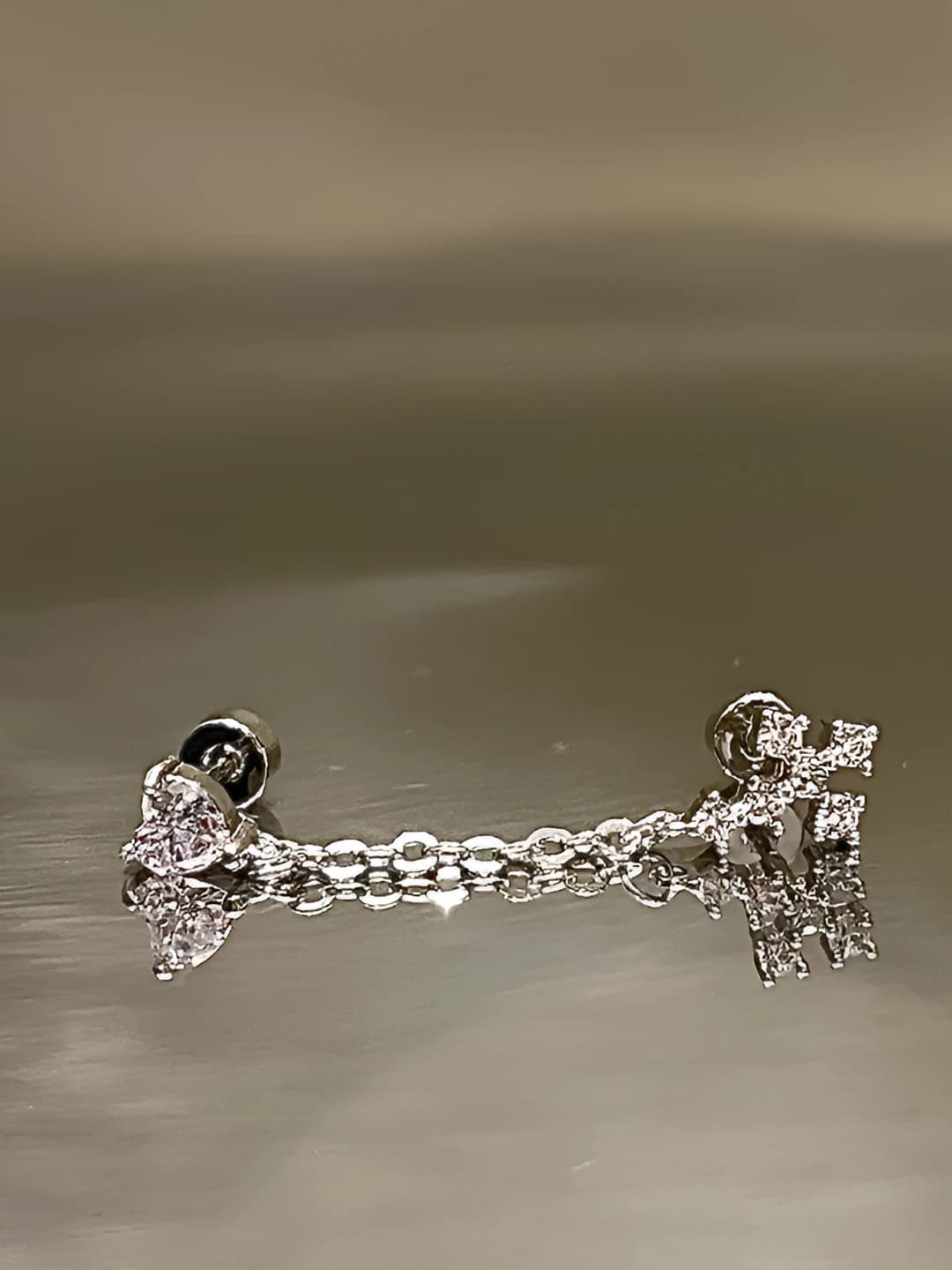A99133 Крест сердце 1 шт