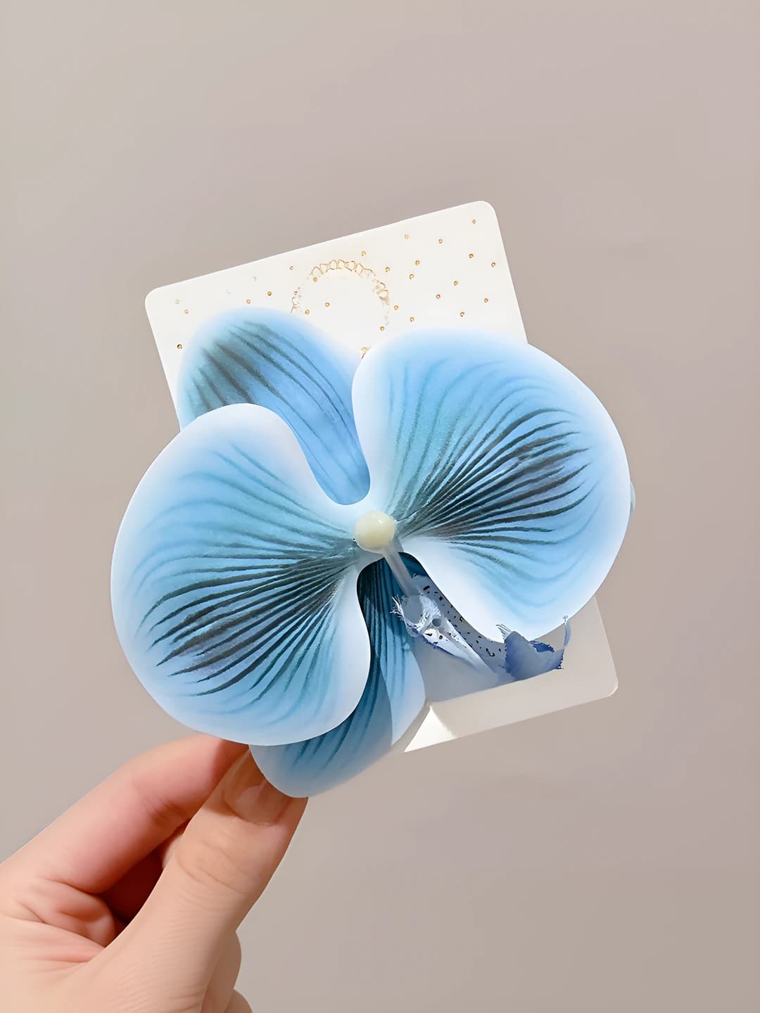 3# Gradient blue 3D phalaenopsis 9 cm