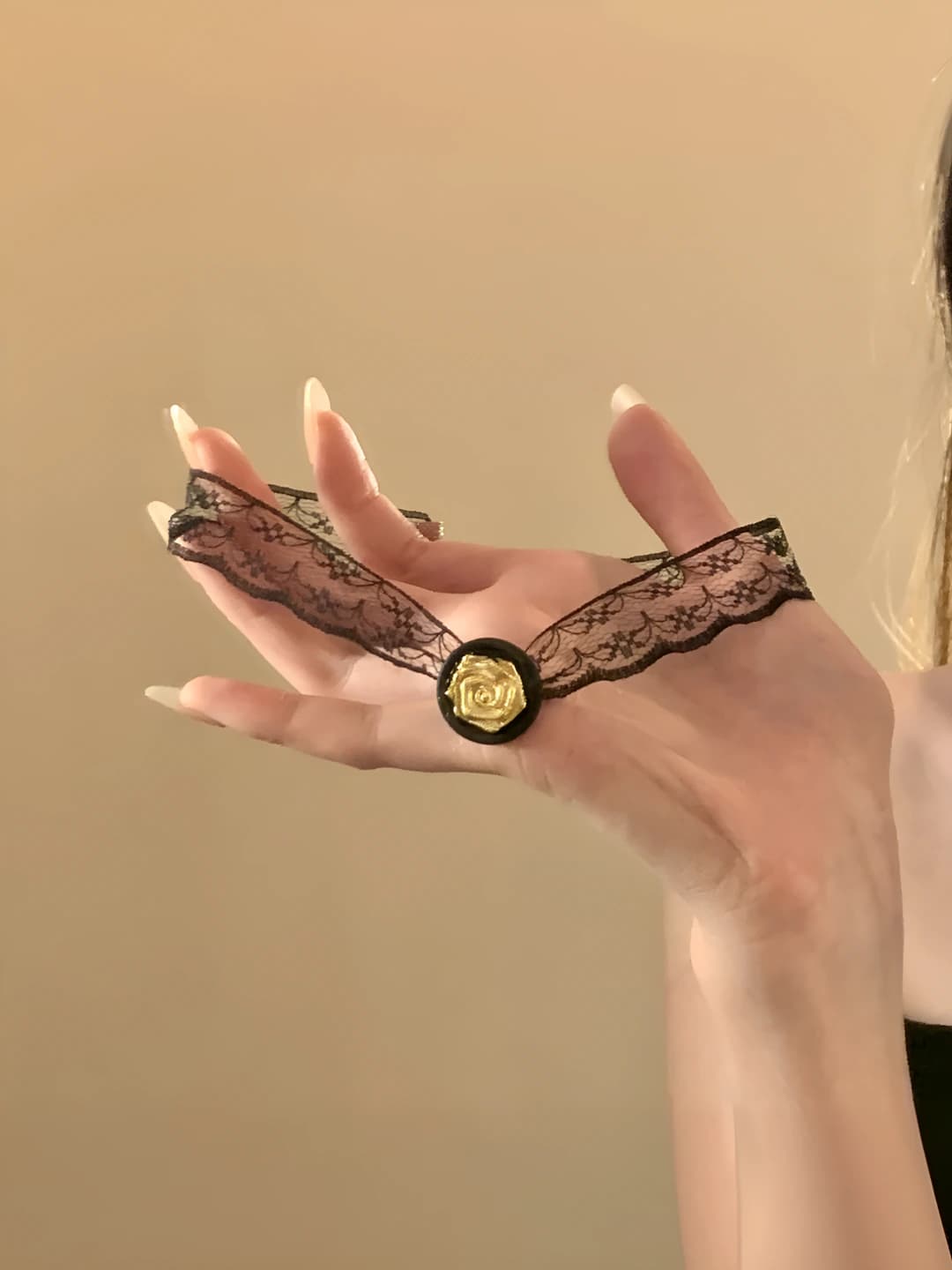 Gold-Black-Flower