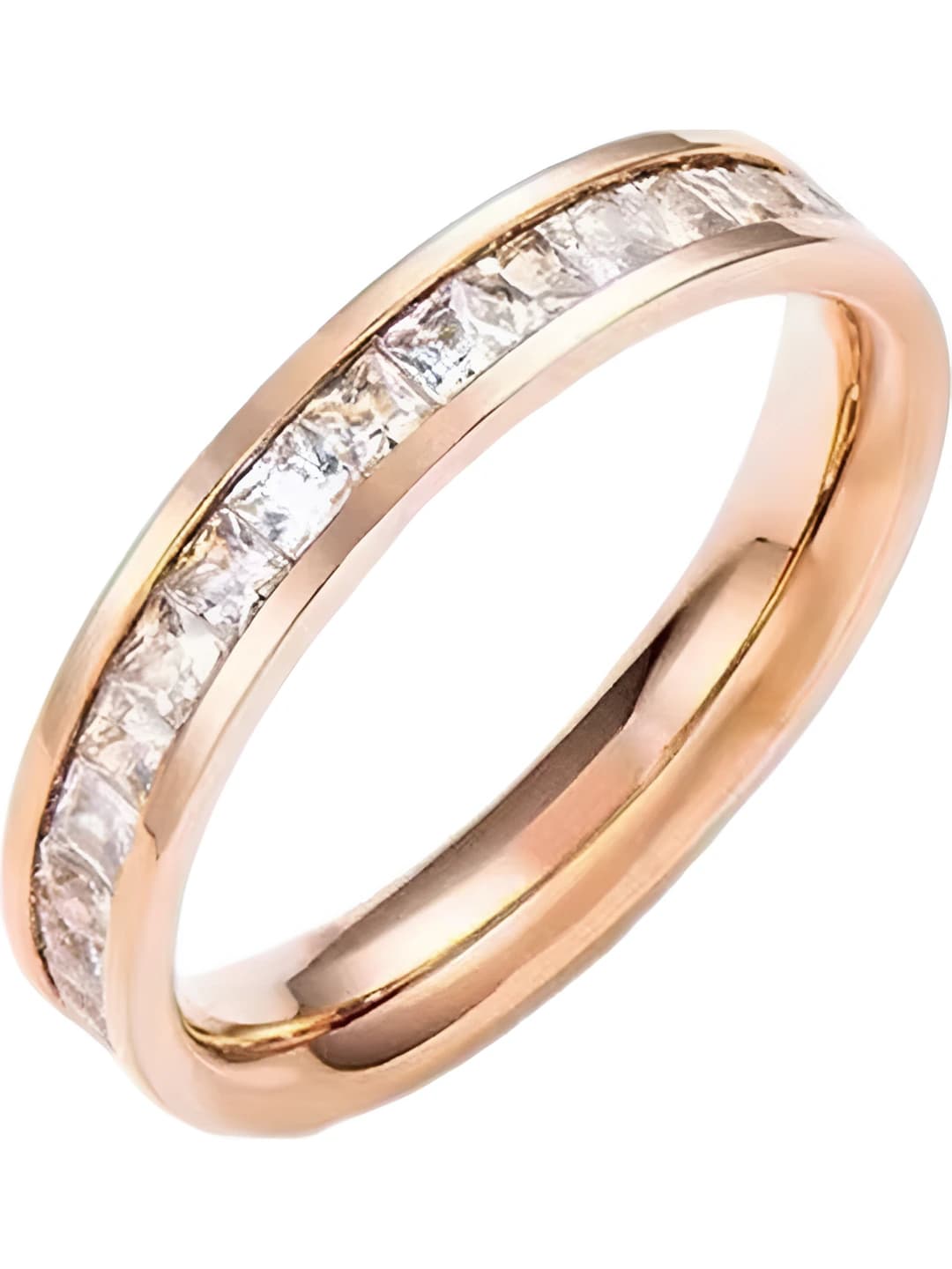 Gold star ring