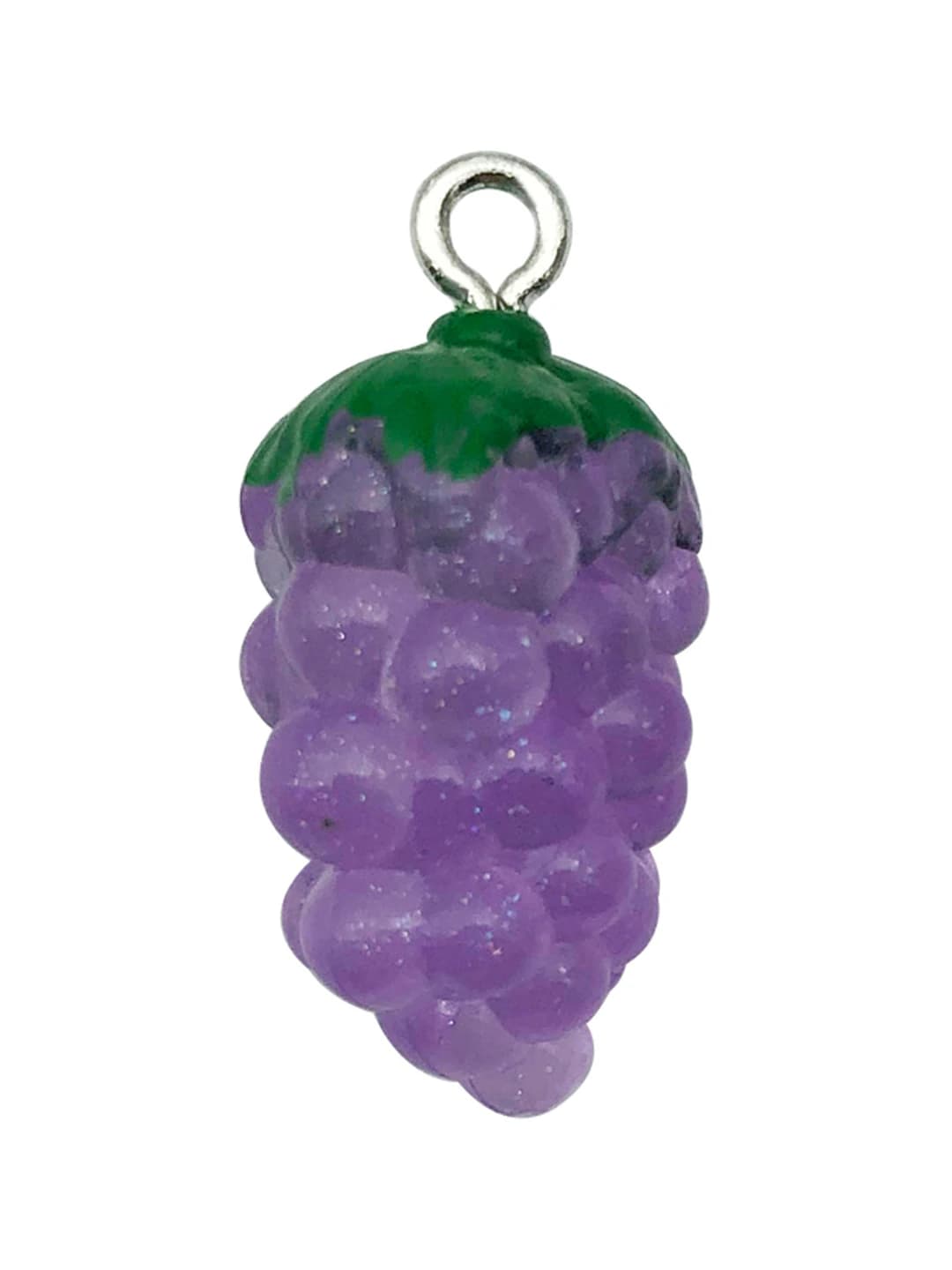 1 pc purple glowing grape 24x12mm-1.5g-19704