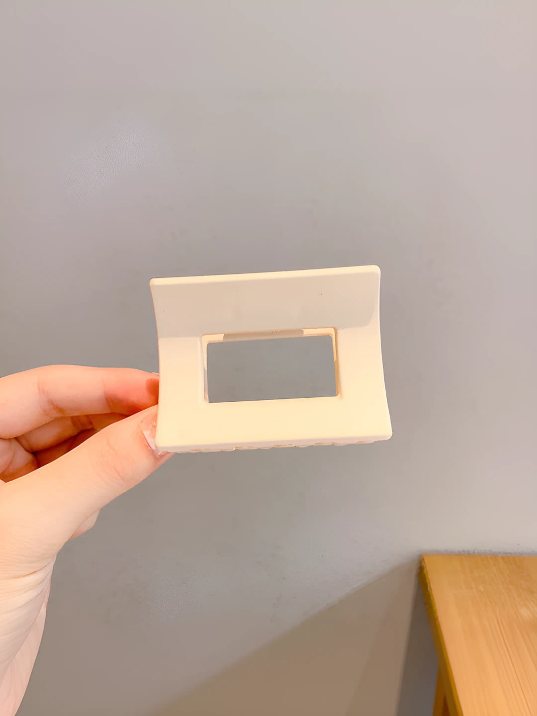 6# Beige - square