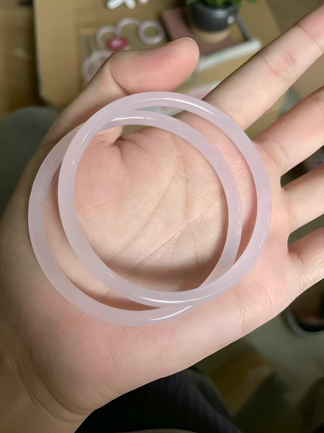 Яшмово-розовый 1 шт 62mm