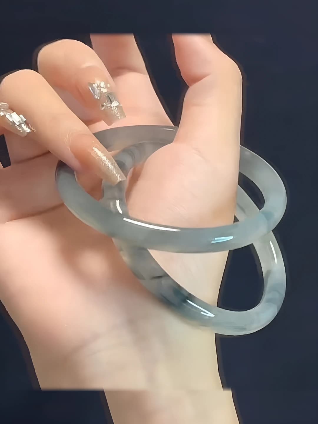 [Ширина 8mm] Акварельный узор, 1 шт