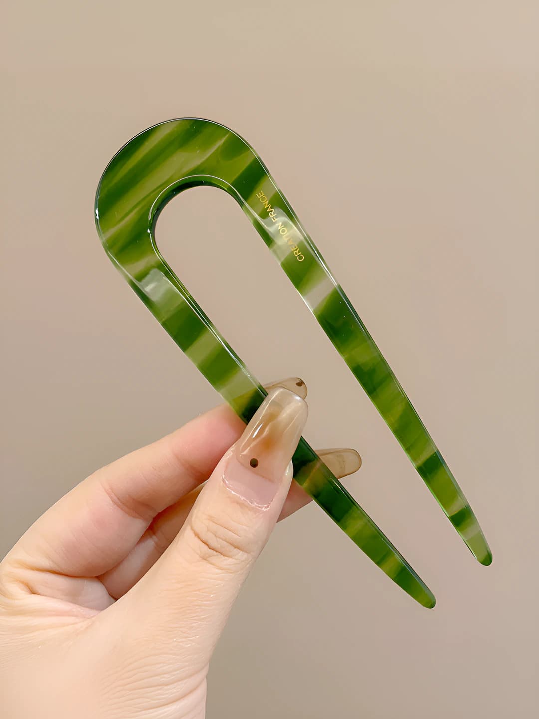 Clear green ~12.5 cm