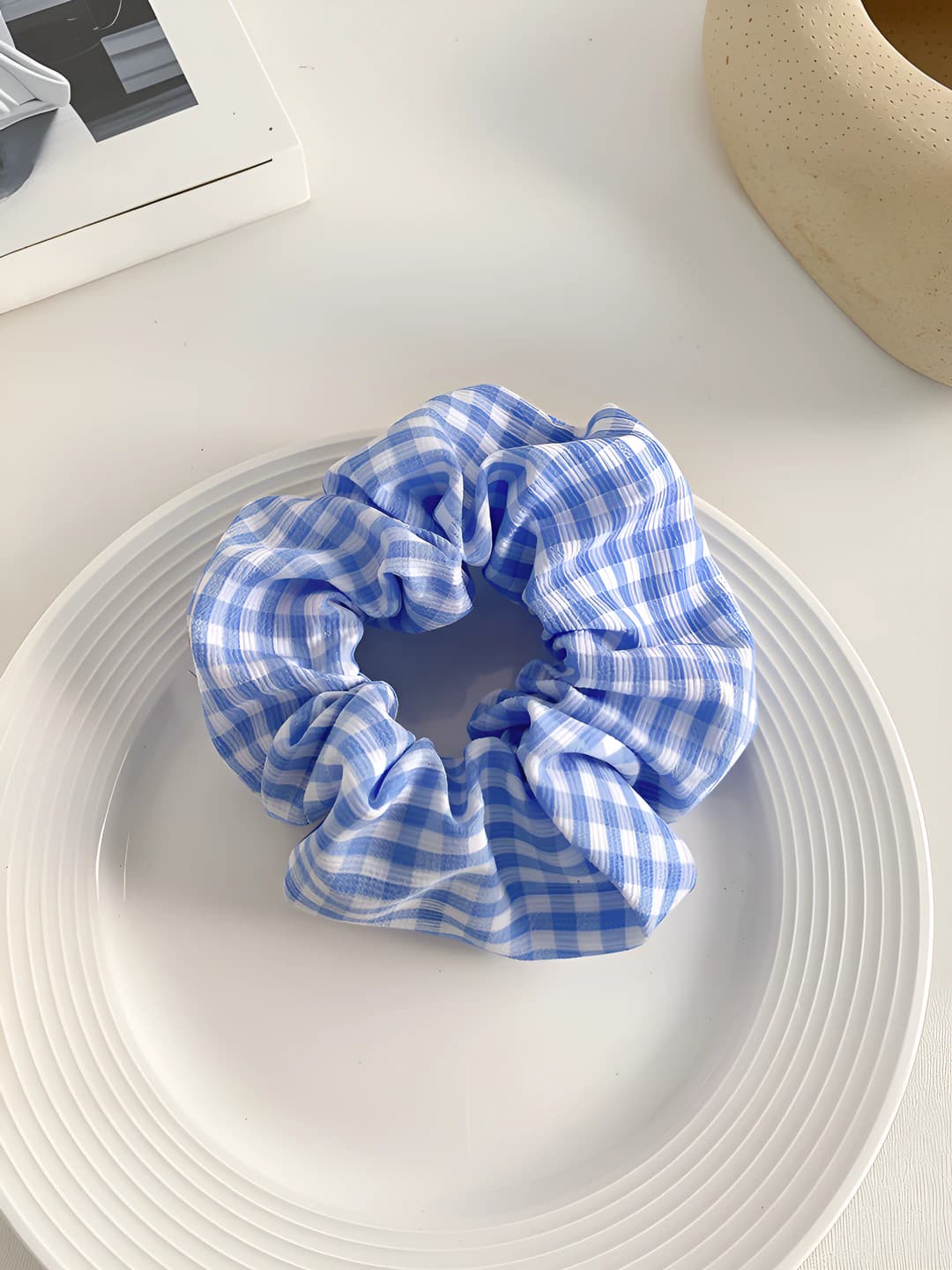 12# Blue - small plaid