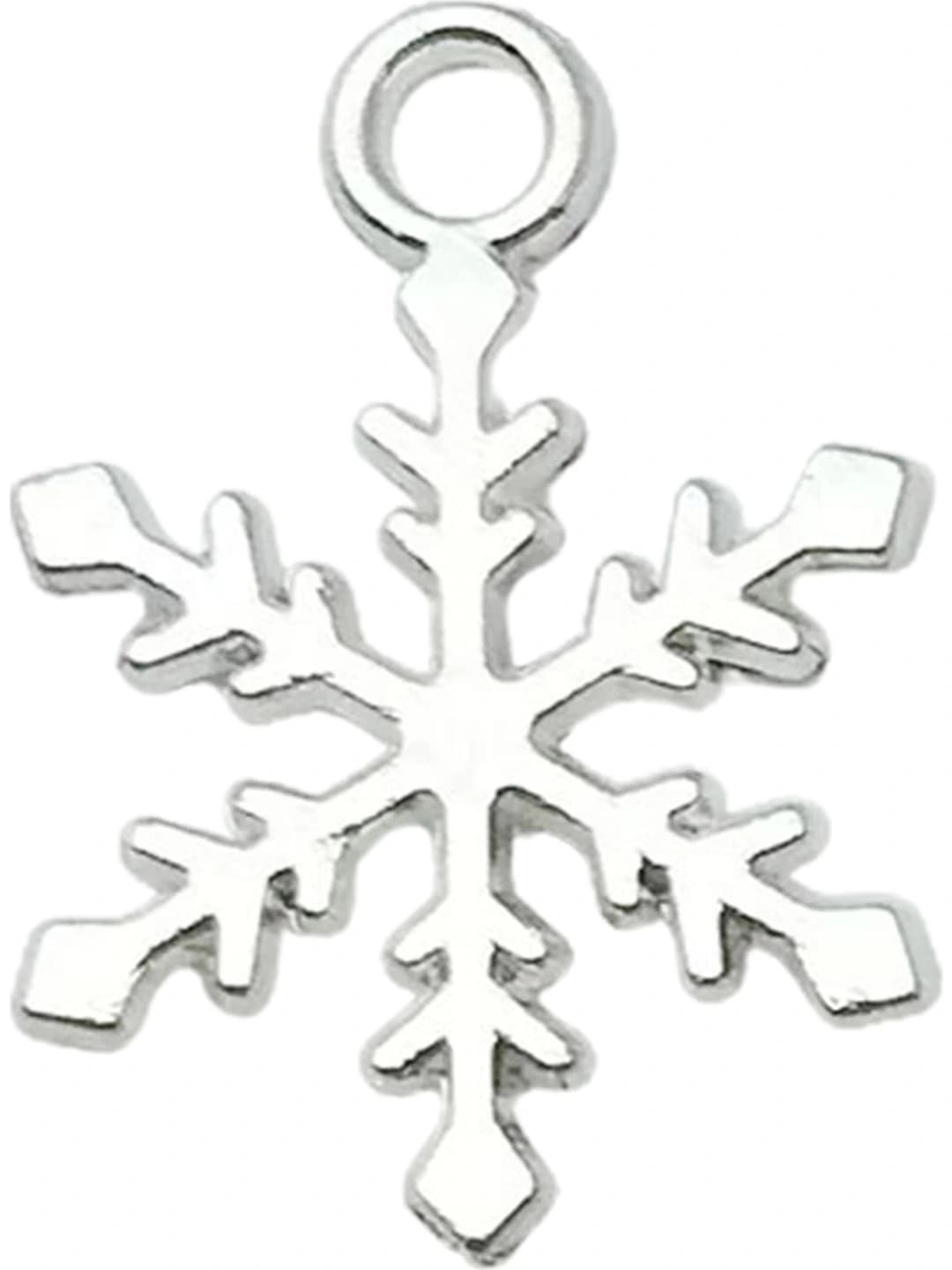 1 pc snowflake 13x19mm-0.6g-20028