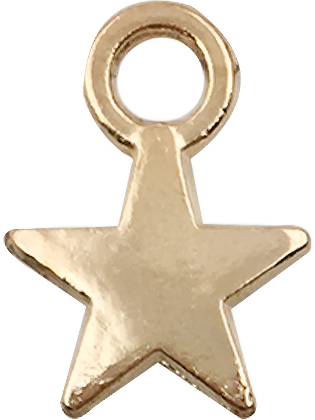 1 шт KC золото пятиконечная звезда 7.7x11mm-0.3g-11616