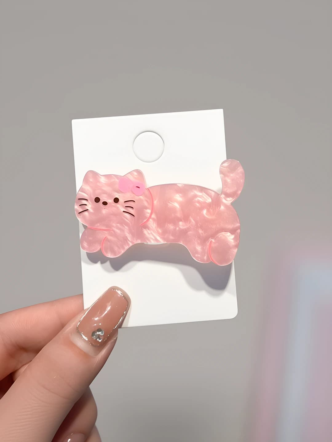 2# Pink cat clip
