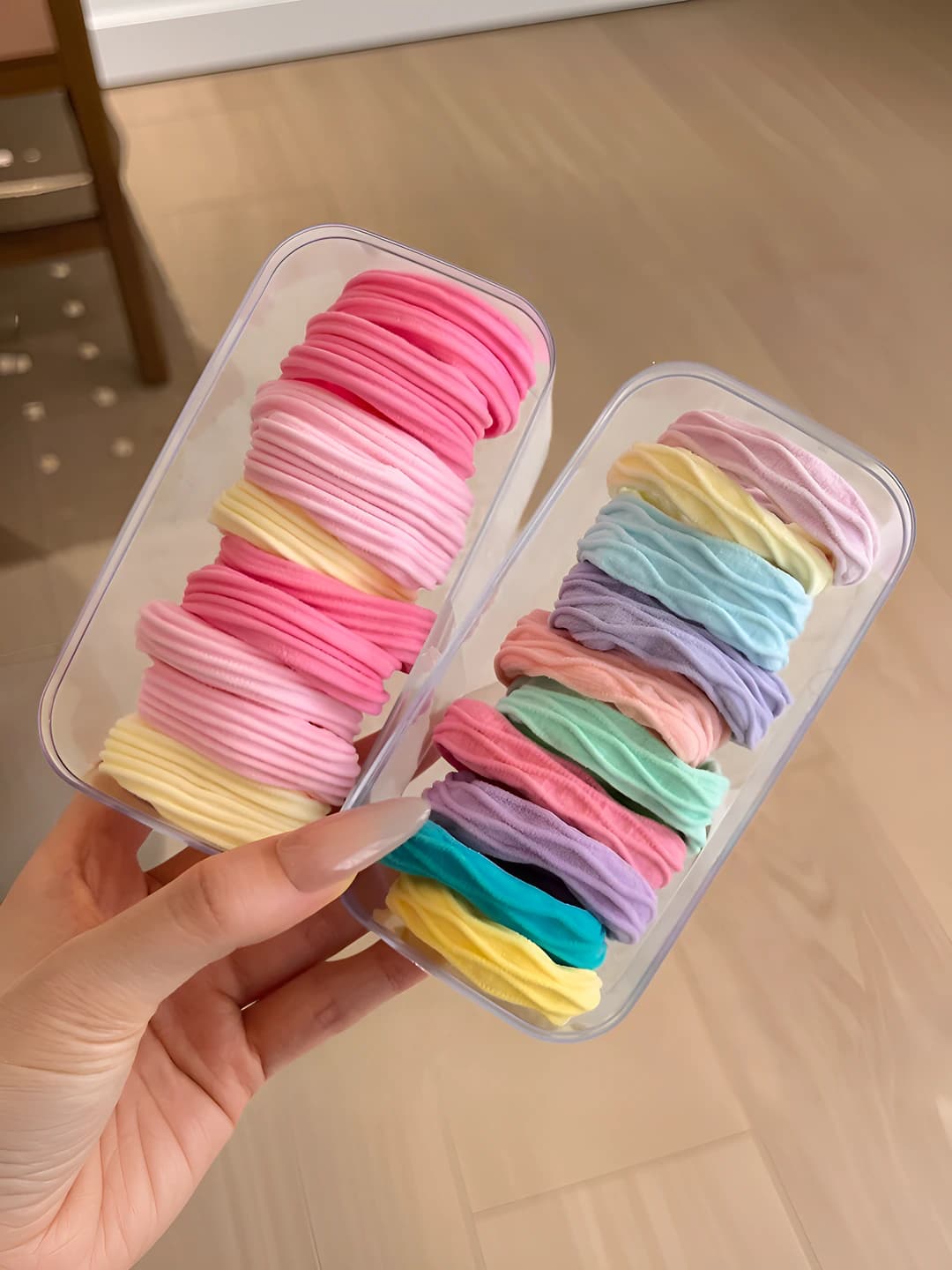 Candy ромб + розово-белый вертикальный 20 шт