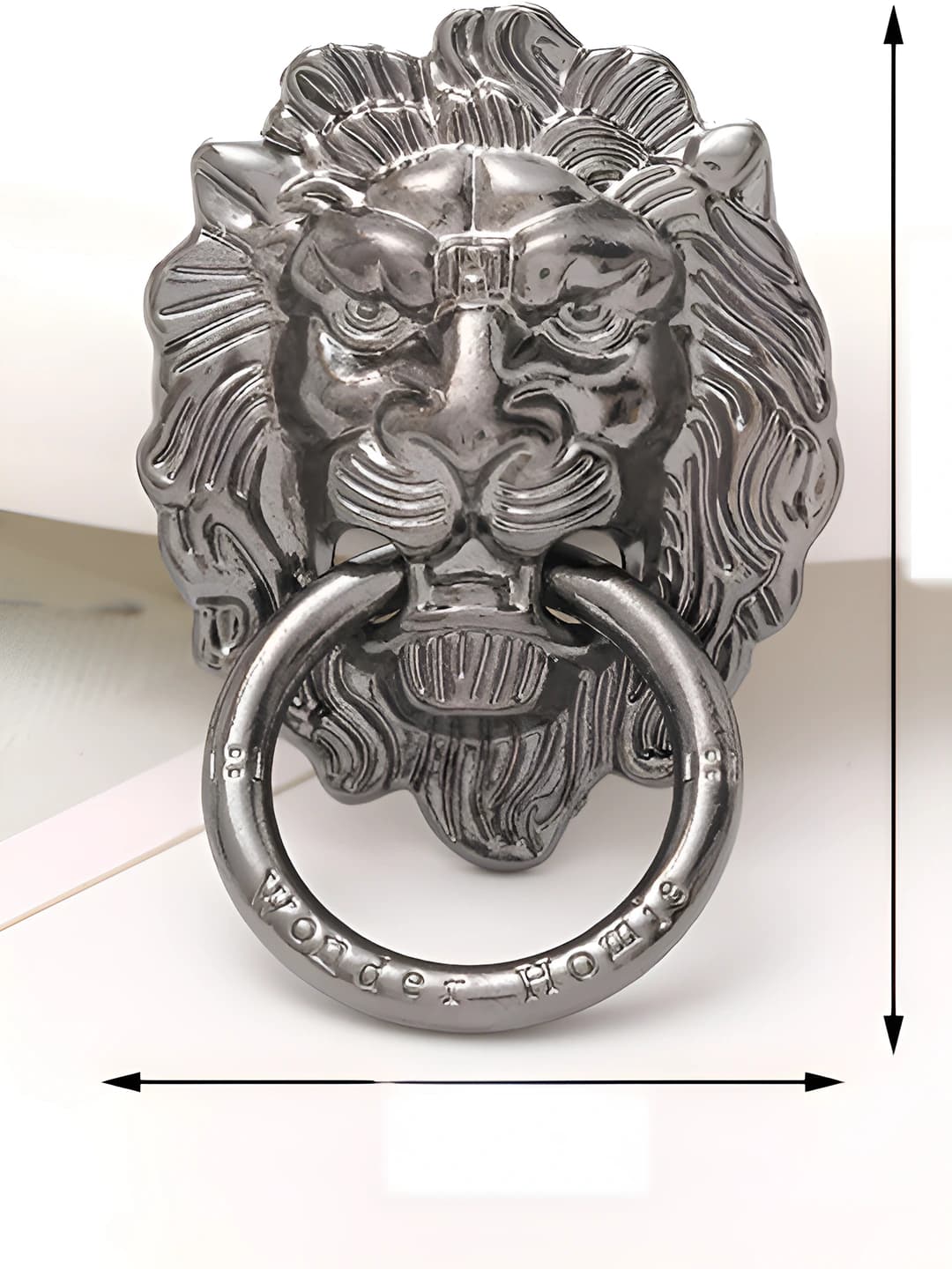 Lion head (Gunmetal black)