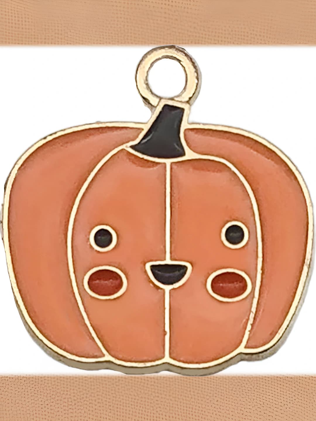 1 pc smiling pumpkin 19x18mm-1.2g