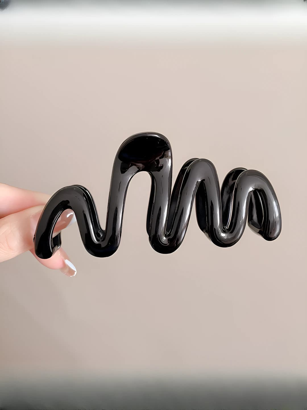 Black glossy 10.5 cm