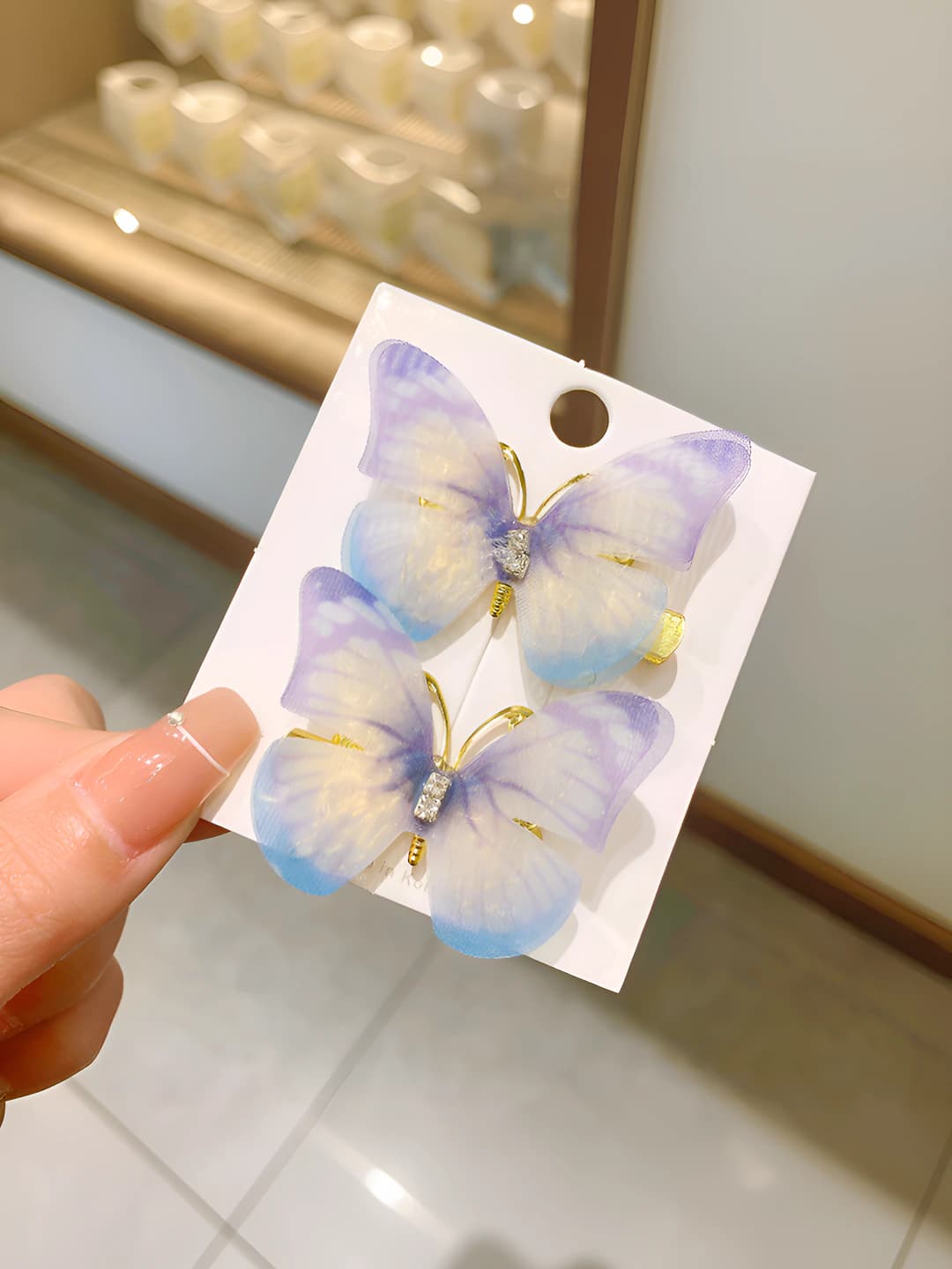 5# Dreamy butterfly 1 pair