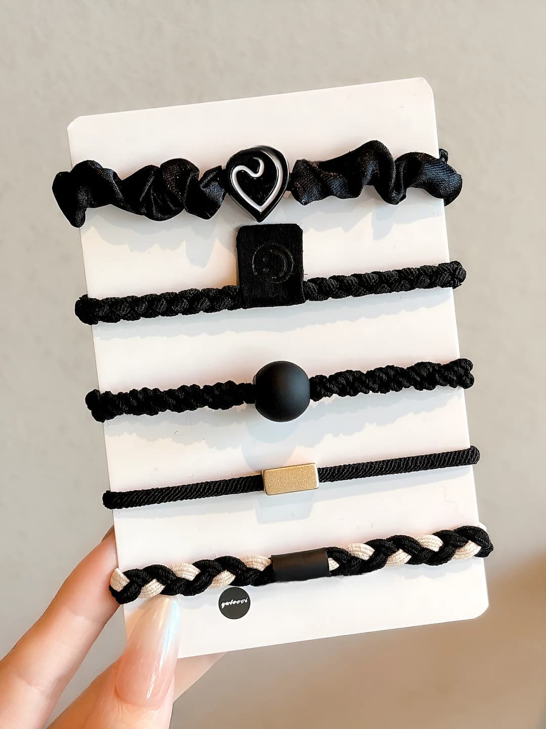 8# Black 5 pcs