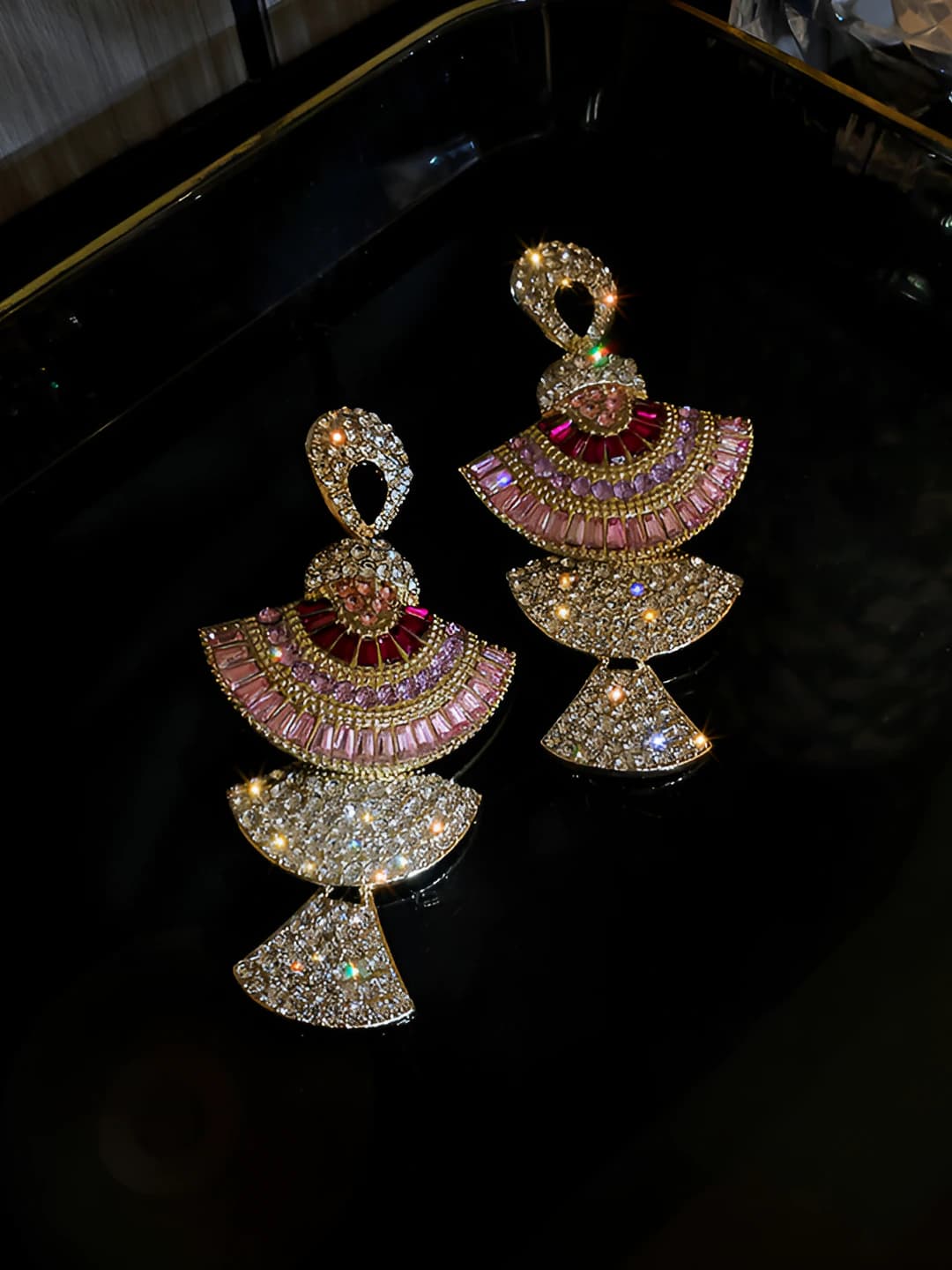 10# Silver pin - Pink