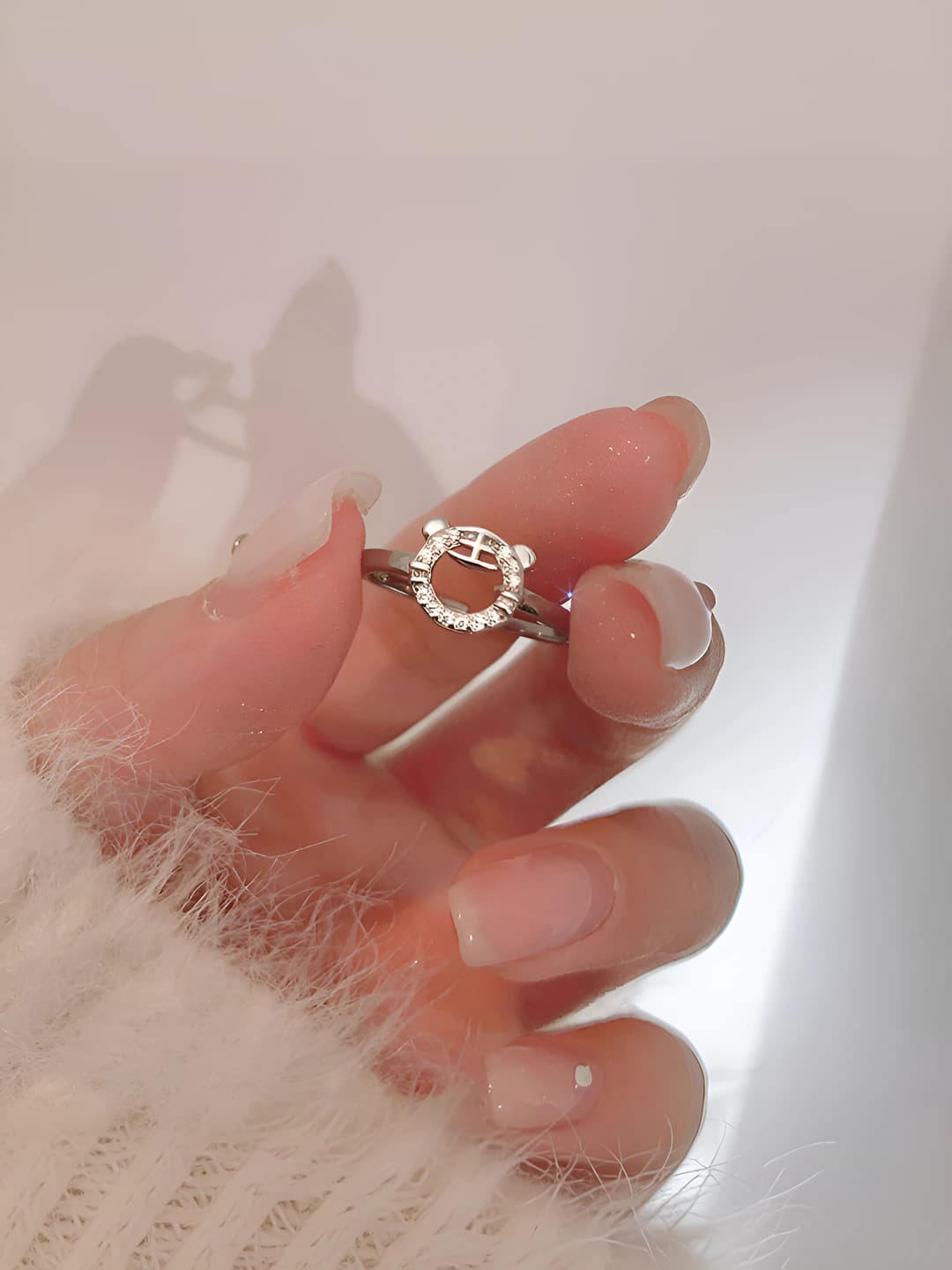 Diamond tiger ring