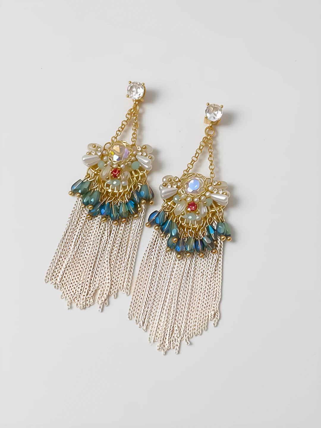 60# Silver pin - Gold - Blue