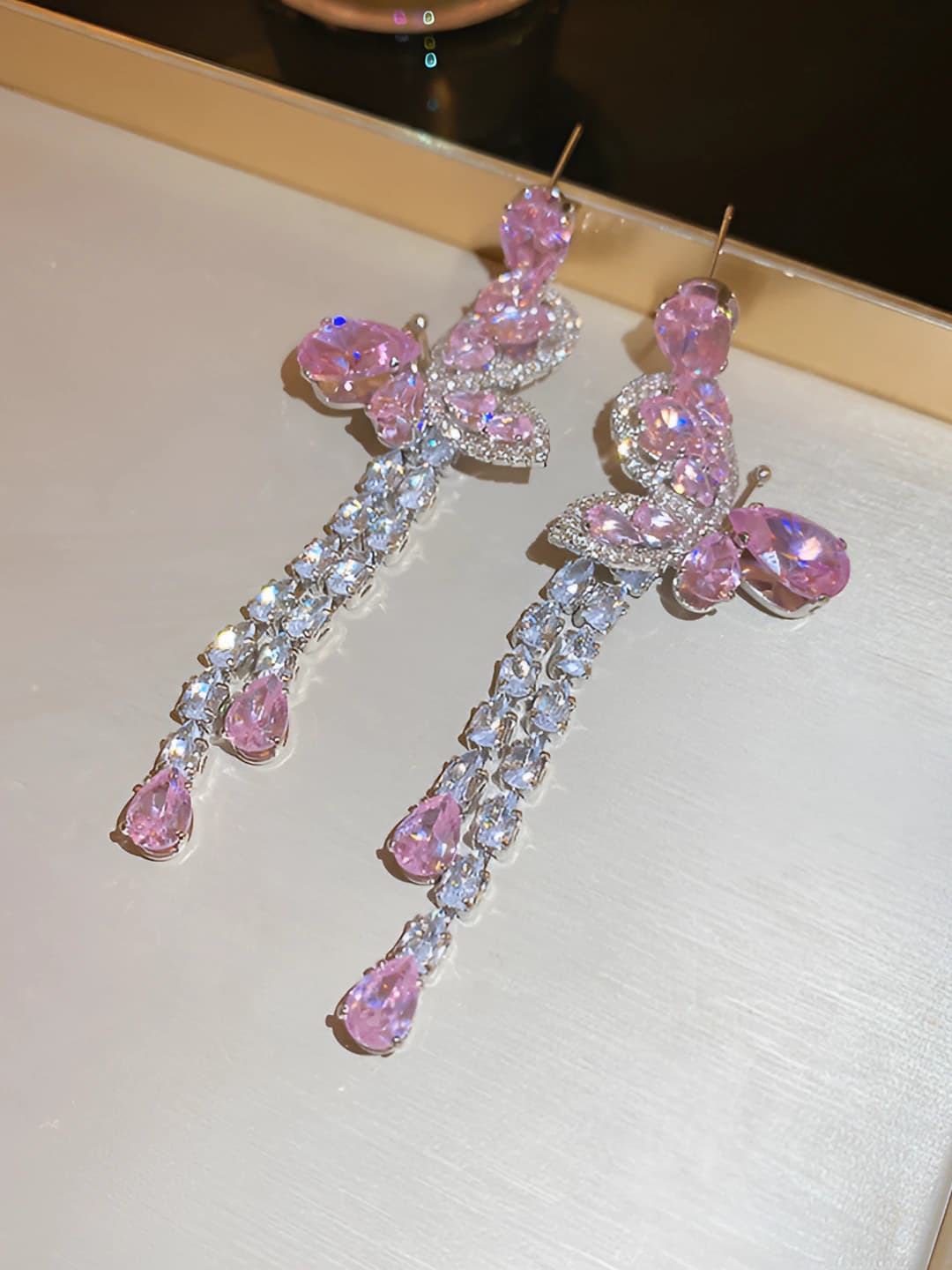 31# Silver pin - Pink - Silver