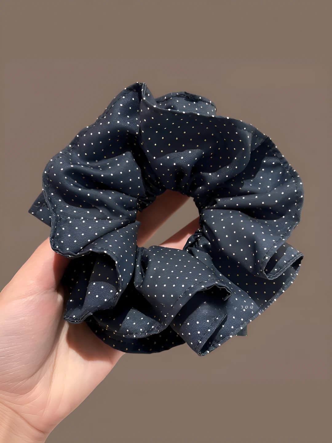 2# Double layer polka dot, large, ~13 cm