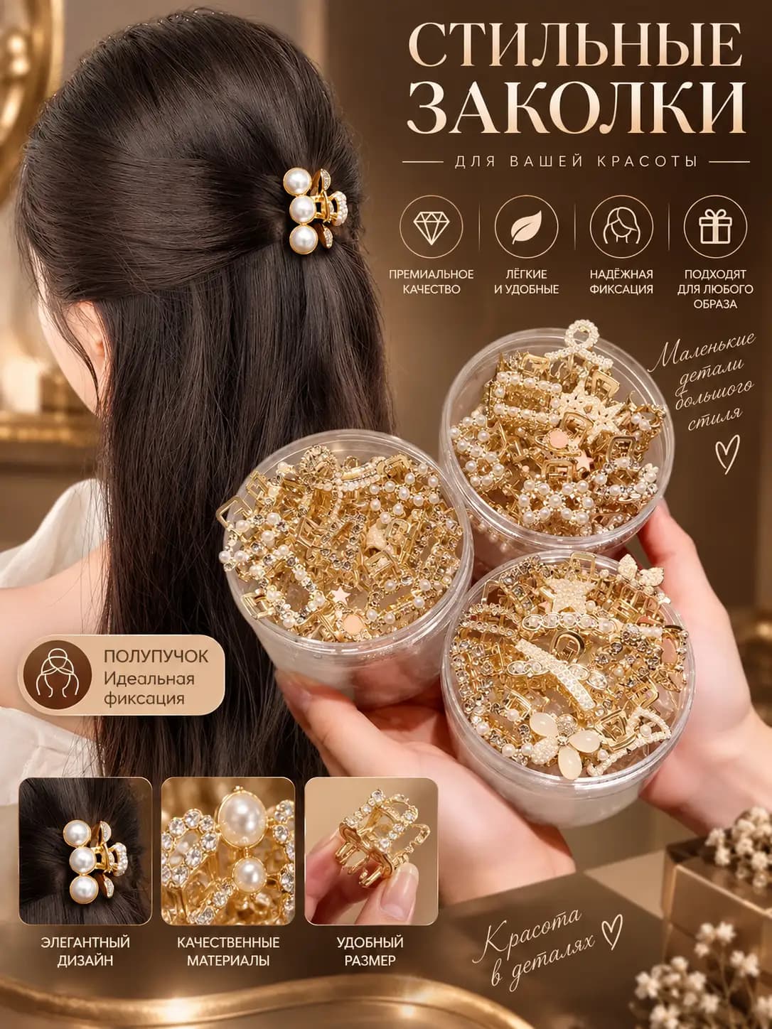 Women's hair clips and combs: 2026 new style, for side, for short hair, for fixing, high quality, for small hair, for fixing, for fixing, for fixing
