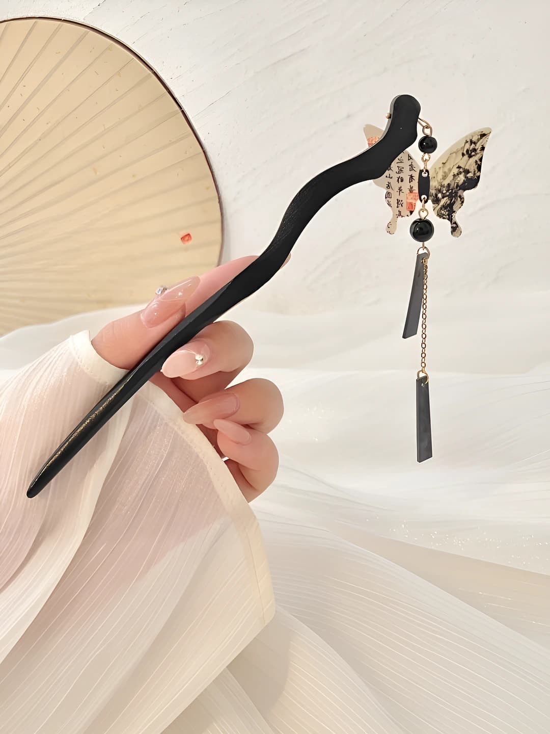 3# Teardrop butterfly hairpin