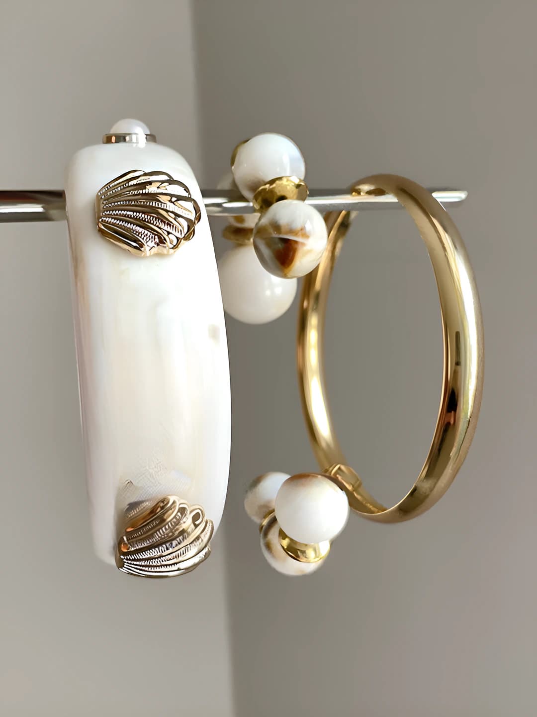 Gold, ivory
