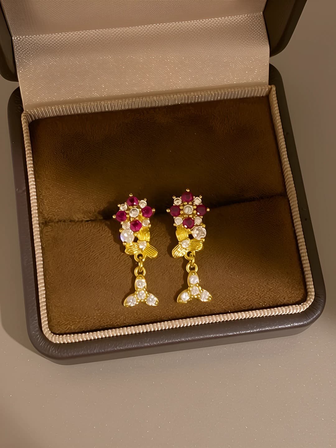 Серебряная игла - Золотой - Розовый