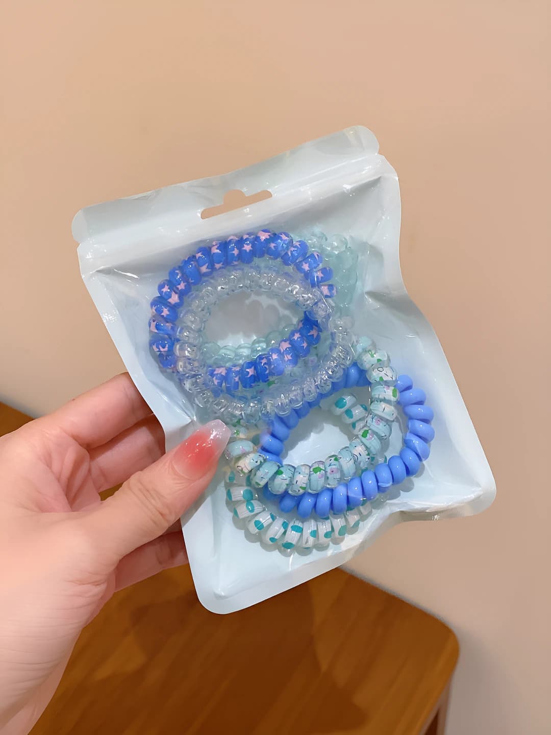 Blue 6-piece set (in bag as shown)