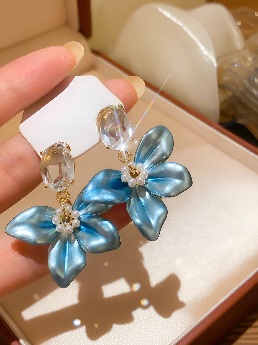 8# Silver - Gold - Blue