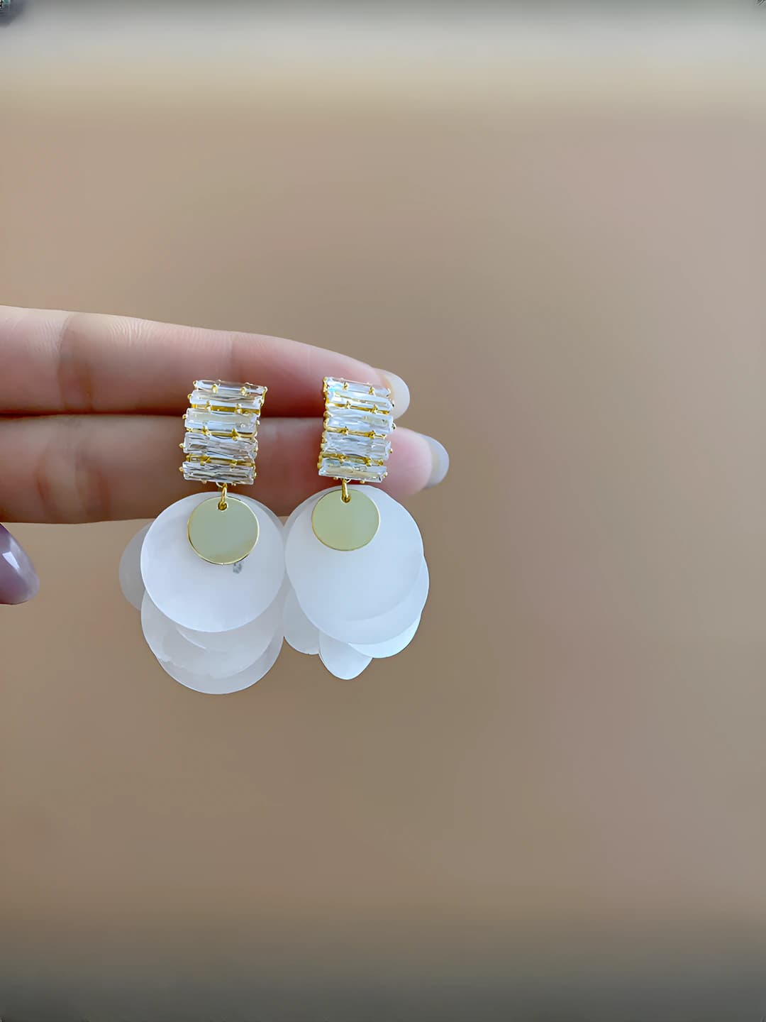 15# Серебряный штифт - Золотой - Белый