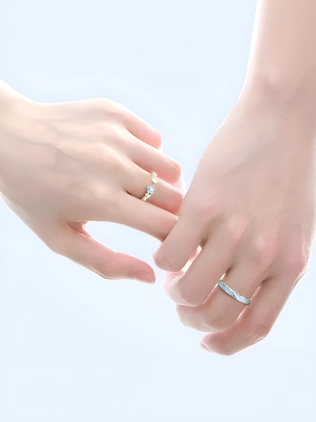 Camellia ring, men's