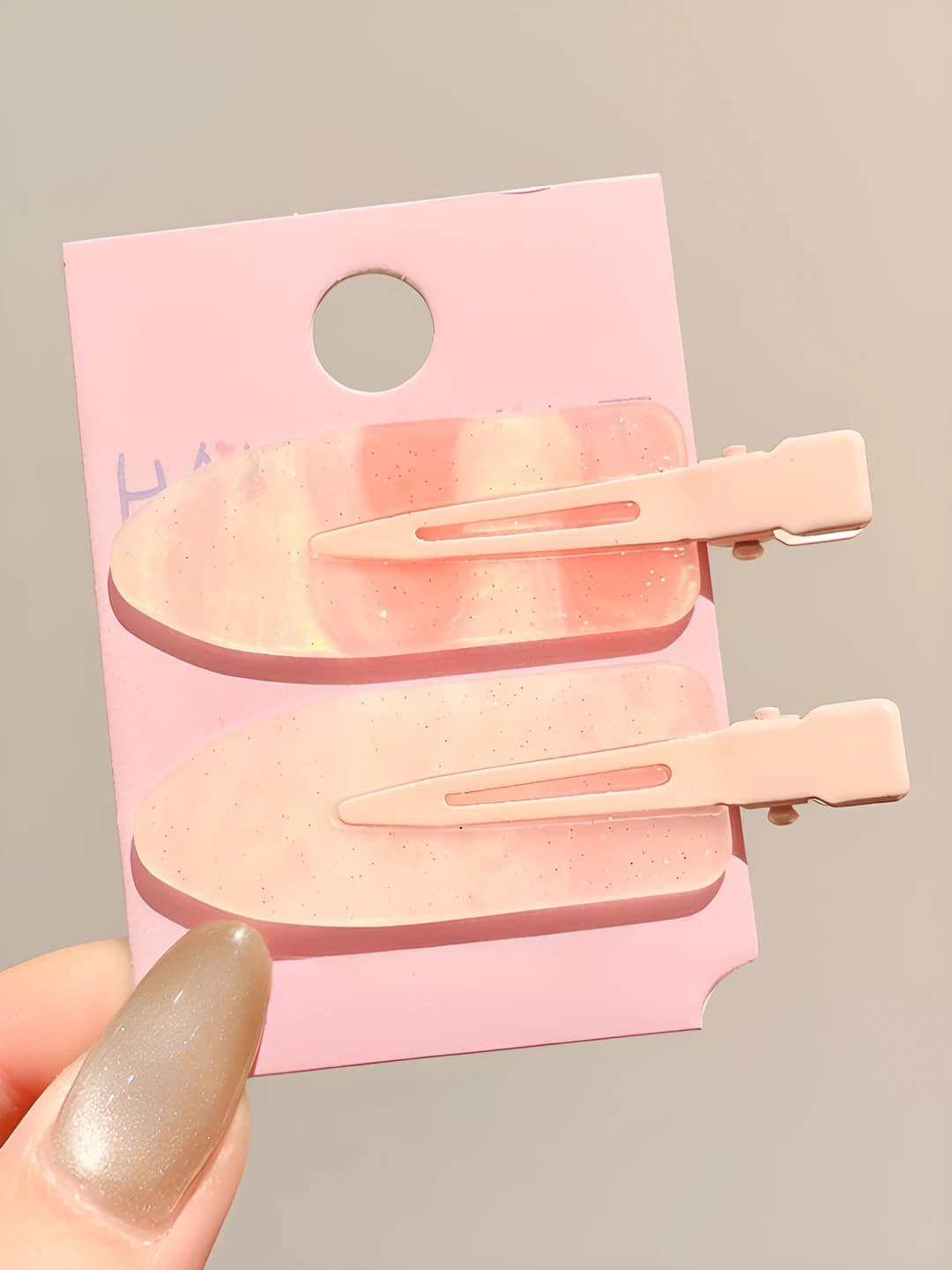 8# Orange-pink 2 pcs - 6.5 cm