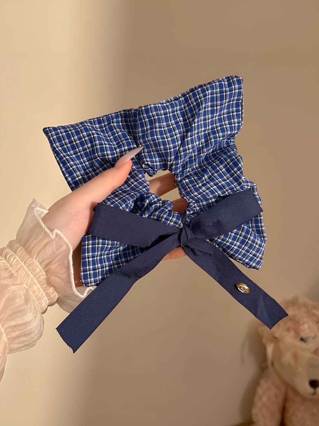 1# Blue plaid