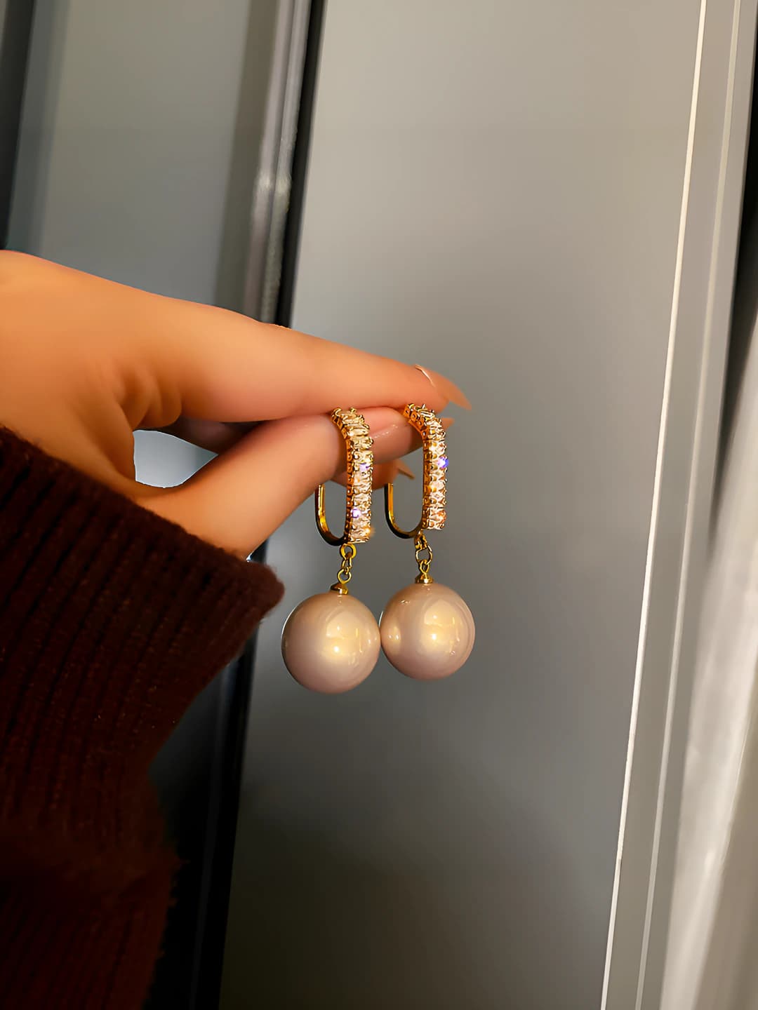 Gold pearl