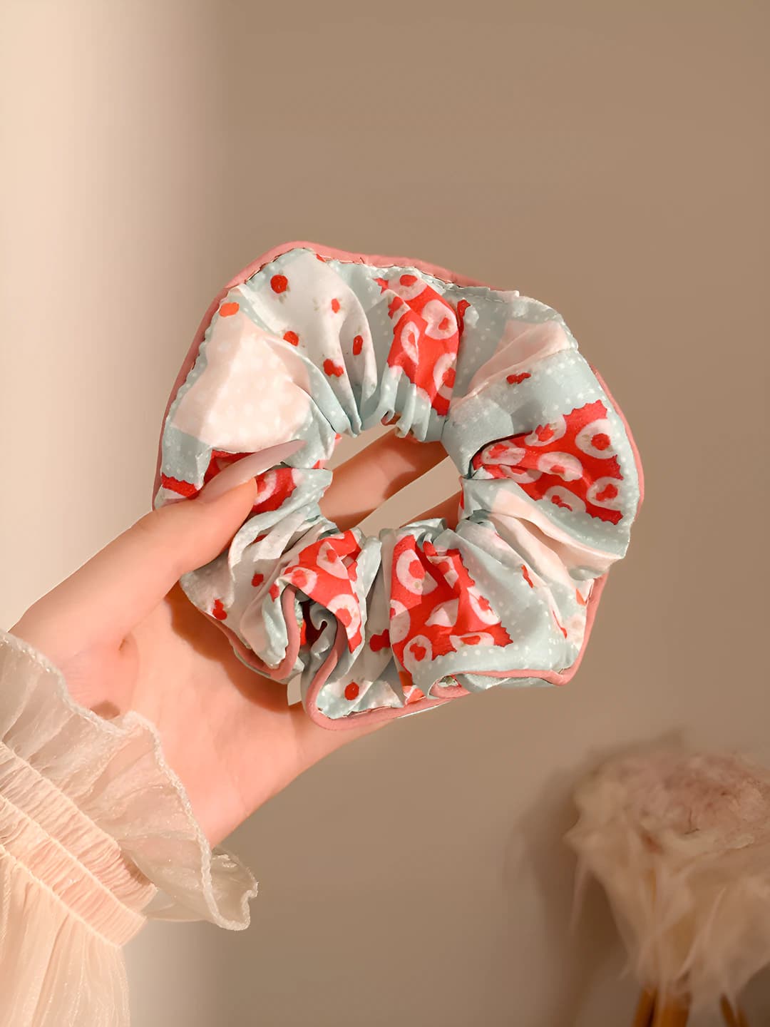 Plaid deer 14 cm