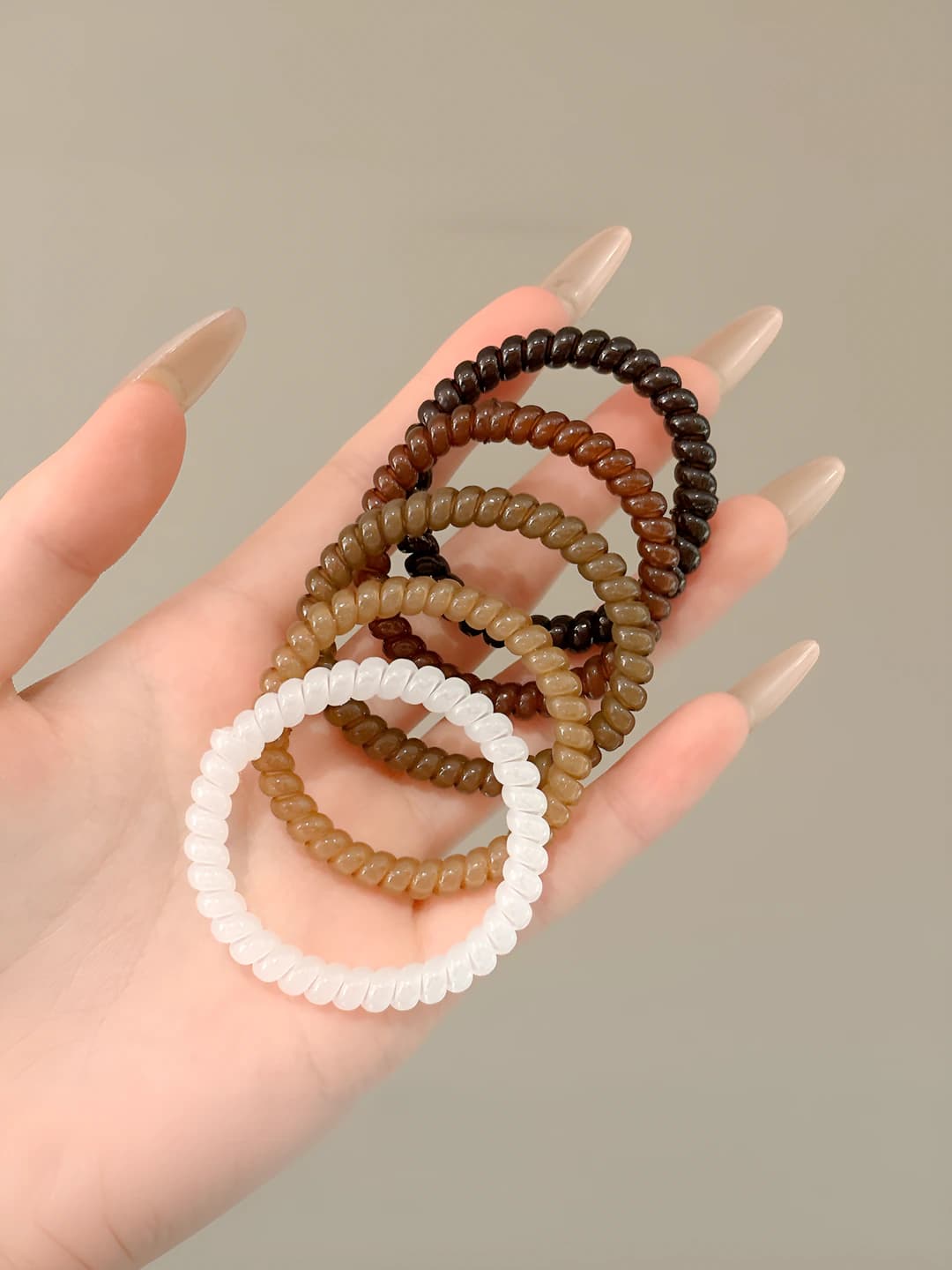 3# Tea color 5 pcs - 5 cm