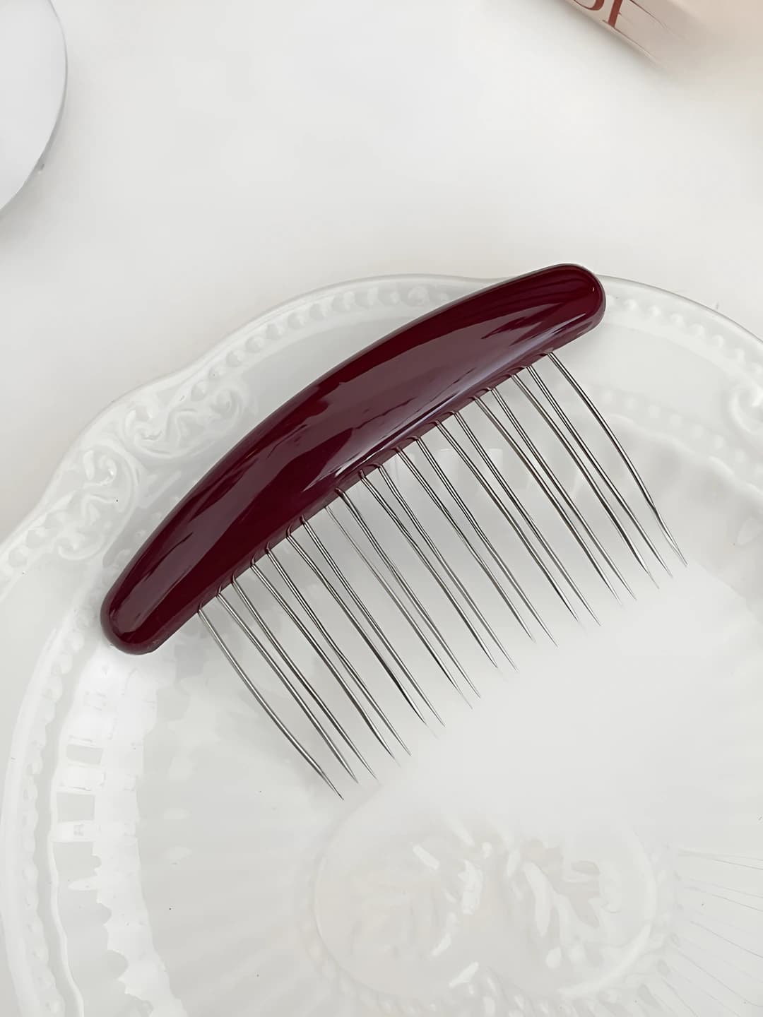 Glossy rose red