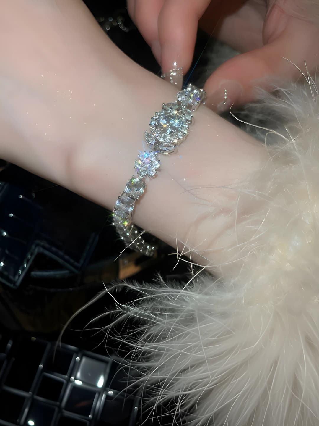 49# Bracelet - white