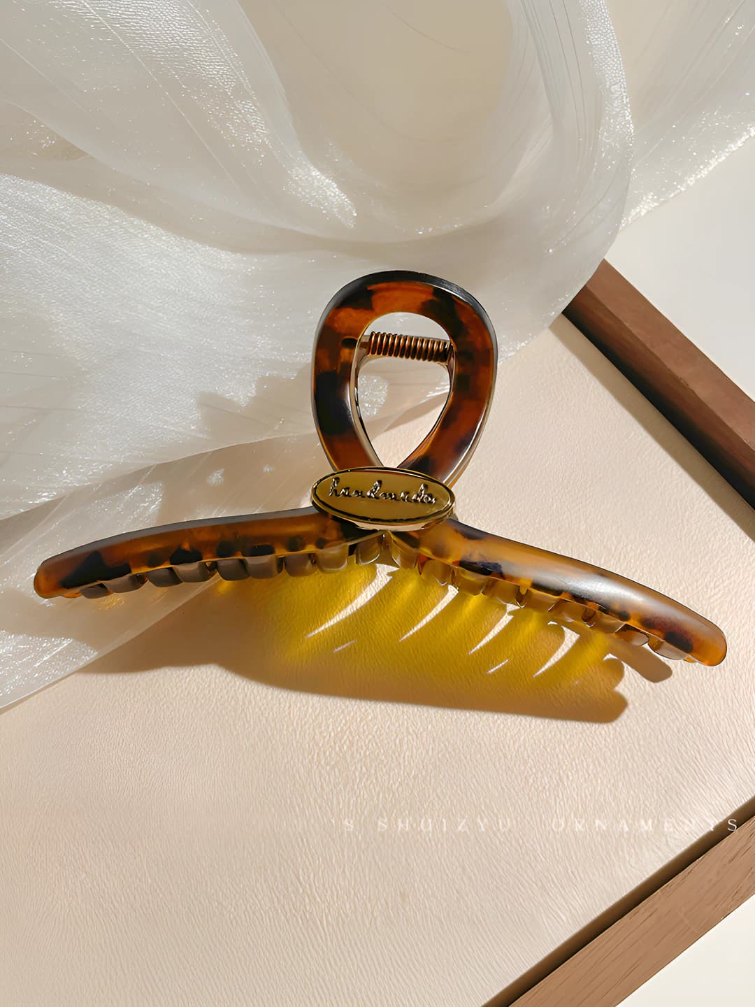 1# Leopard oval letter 13cm