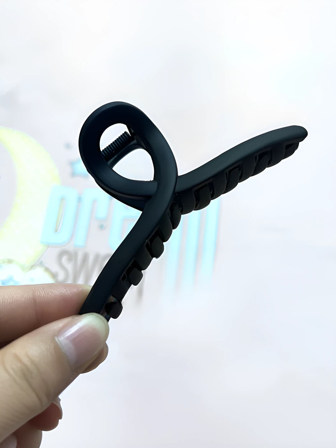 11CM матовый чёрный зажим