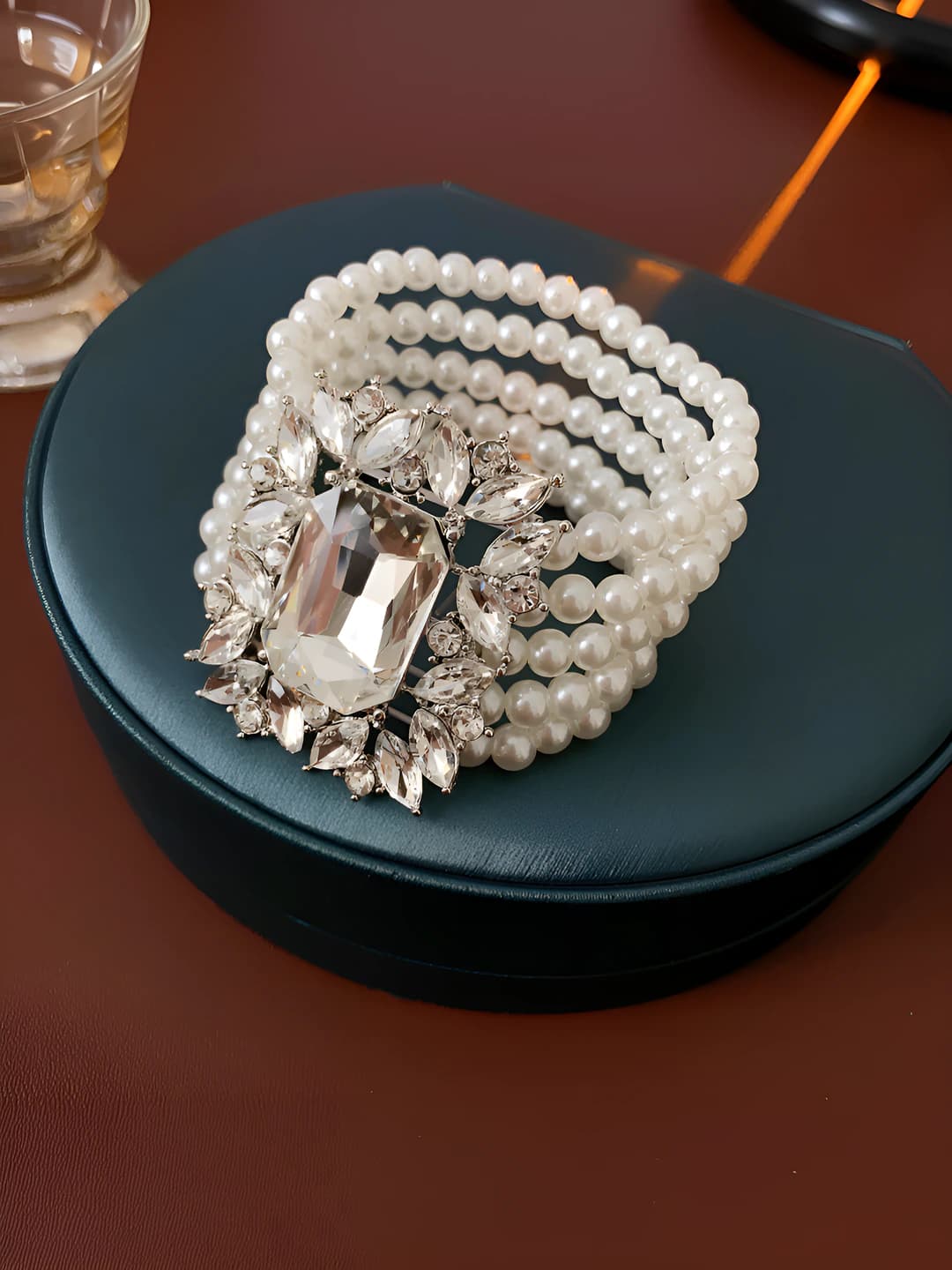 42# Bracelet - Kumush - Marvarid 6mm
