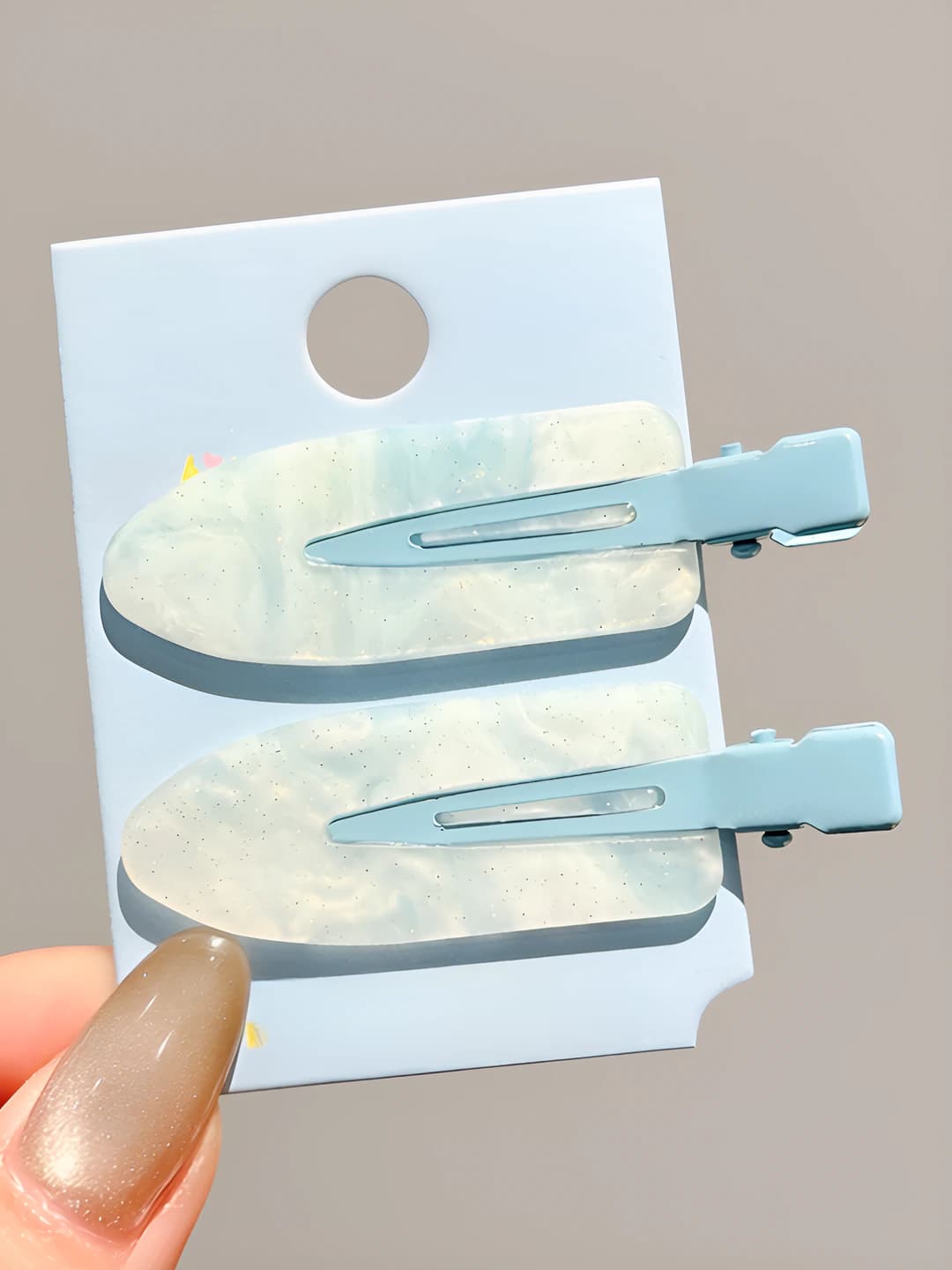 4# Sky blue 2 pcs - 6.5 cm