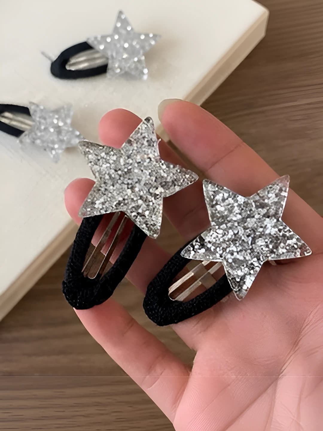 Star BB clip (2 pcs) ~6.5 cm